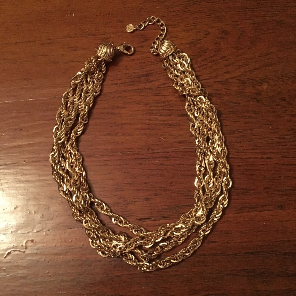 Gold chain necklace by Guess